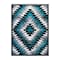 Flash Furniture Turquoise 6' x 9' Diamond Patterned Area Rug OKR-RG1106-69-TQ-GG - alternate 5